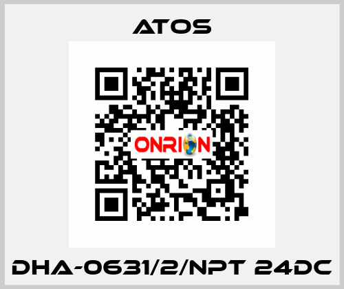 DHA-0631/2/NPT 24DC Atos