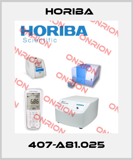 407-A81.025 Horiba