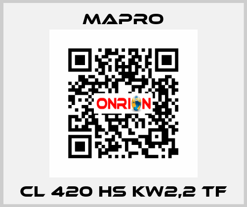 CL 420 HS kW2,2 TF Mapro