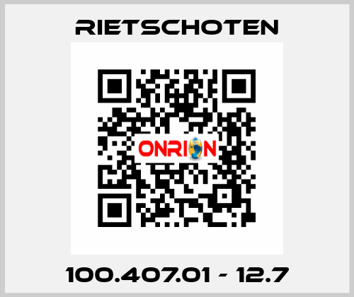 100.407.01 - 12.7 RIETSCHOTEN