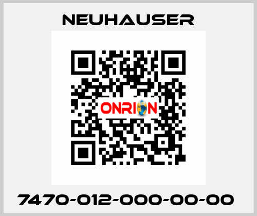 7470-012-000-00-00  Neuhauser