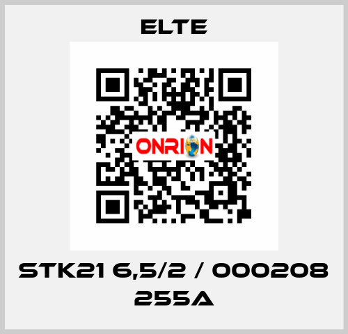 STK21 6,5/2 / 000208 255A Elte