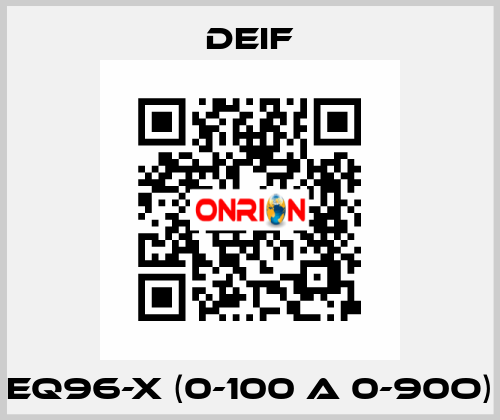 EQ96-x (0-100 A 0-90o) Deif