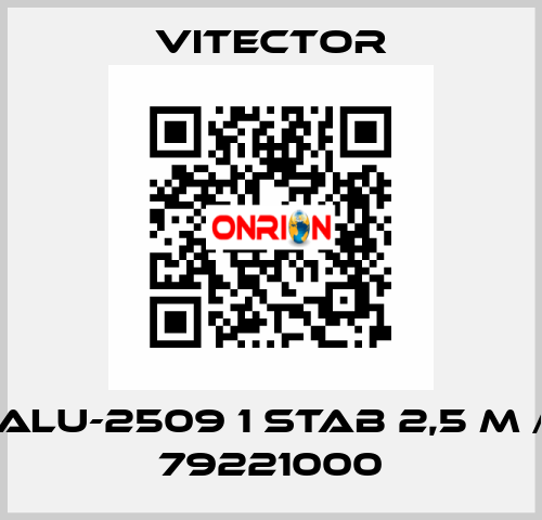 ALU-2509 1 Stab 2,5 m / 79221000 vitector