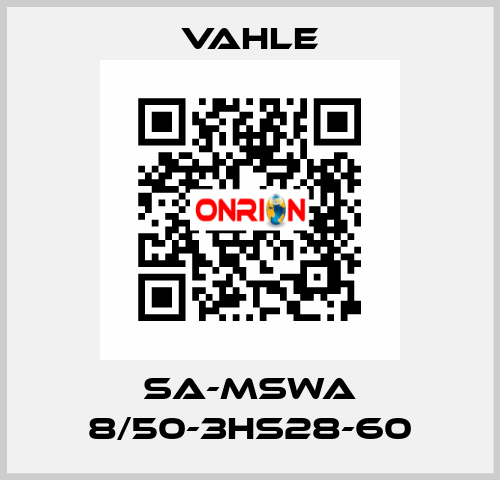 SA-MSWA 8/50-3HS28-60 Vahle