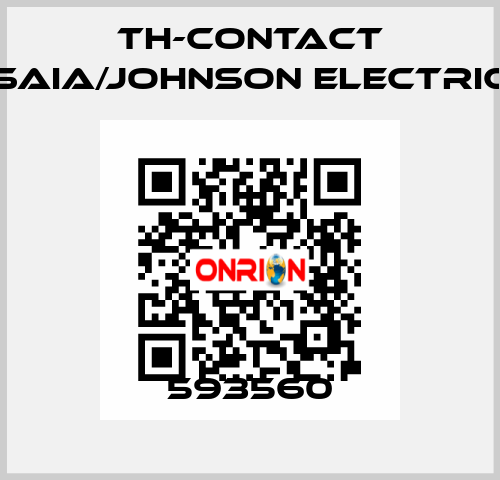 593560 TH-Contact (Saia/Johnson Electric)