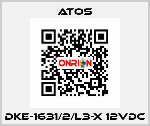 DKE-1631/2/L3-X 12VDC Atos