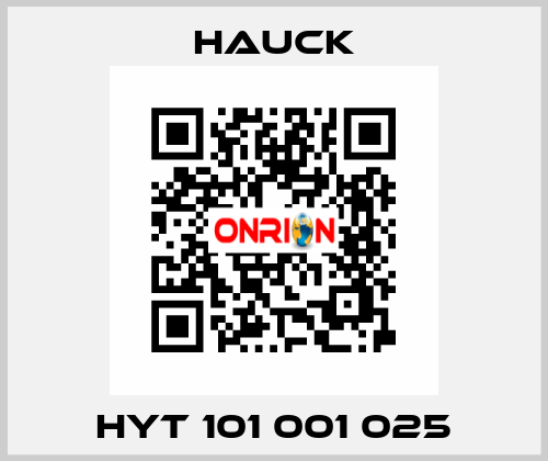 HYT 101 001 025 HAUCK