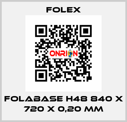 Folabase H48 840 x 720 x 0,20 mm Folex