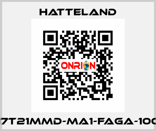 HD17T21MMD-MA1-FAGA-10090 HATTELAND