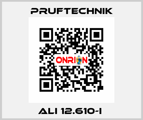 ALI 12.610-I  Pruftechnik