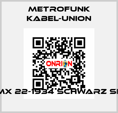 MX 22-1934 SCHWARZ SL METROFUNK KABEL-UNION