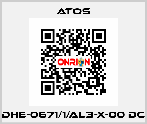 DHE-0671/1/AL3-X-00 DC Atos