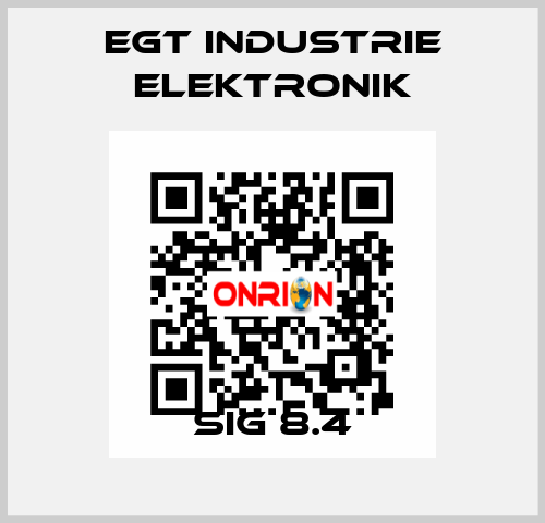 SIG 8.4 EGT Industrie elektronik