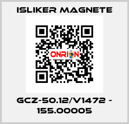 GCz-50.12/V1472 - 155.00005 ISLIKER MAGNETE