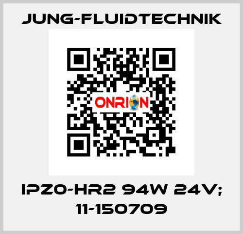 IPZ0-HR2 94W 24V; 11-150709 JUNG-FLUIDTECHNIK