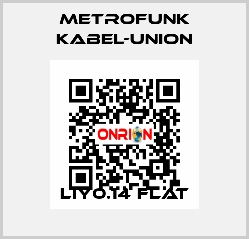 LiY0.14 flat METROFUNK KABEL-UNION