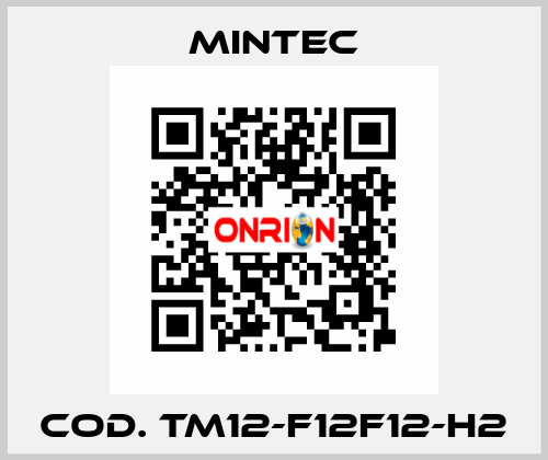 Cod. TM12-F12F12-H2 MINTEC