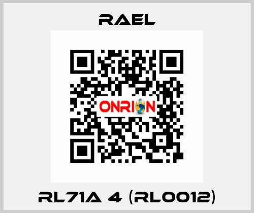 RL71A 4 (RL0012) RAEL