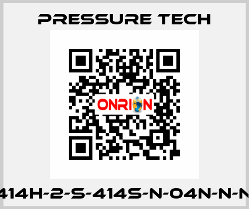 MF414H-2-S-414S-N-04N-N-NV/C Pressure Tech