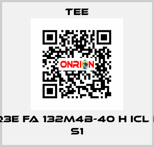 Q3E FA 132M4B-40 H Icl F S1 TEE