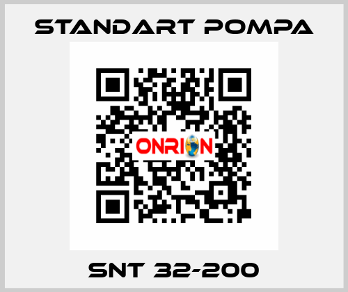 SNT 32-200 STANDART POMPA