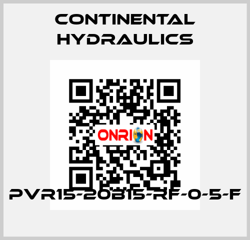 PVR15-20B15-RF-0-5-F Continental Hydraulics