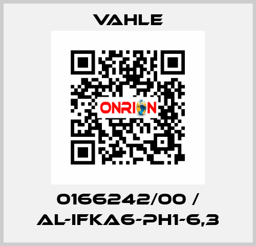 0166242/00 / AL-IFKA6-PH1-6,3 Vahle