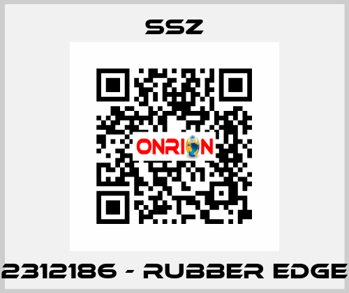 2312186 - rubber edge Ssz