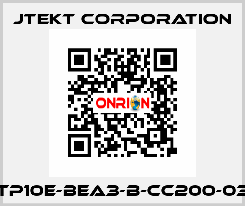 TP10E-BEA3-B-CC200-03 JTEKT CORPORATION