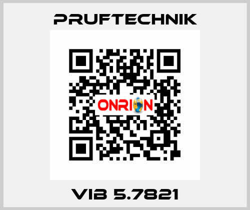 VIB 5.7821 Pruftechnik