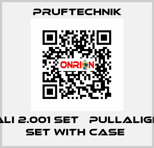 ALI 2.001 SET   PULLALIGN set with case  Pruftechnik