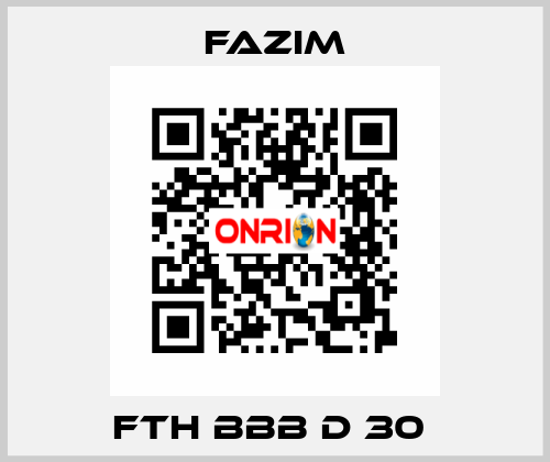 FTH BBB D 30  Fazim