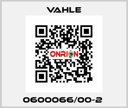 0600066/00-2  Vahle