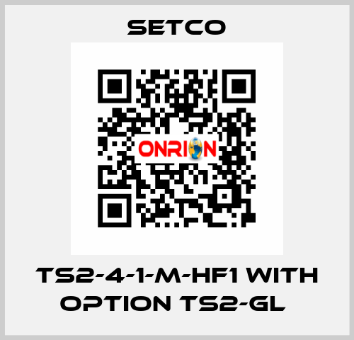 TS2-4-1-M-HF1 WITH OPTION TS2-GL  SETCO
