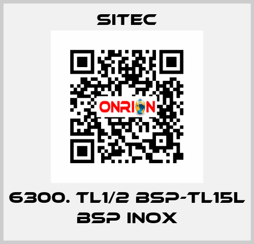 6300. TL1/2 BSP-TL15L BSP inox SITEC