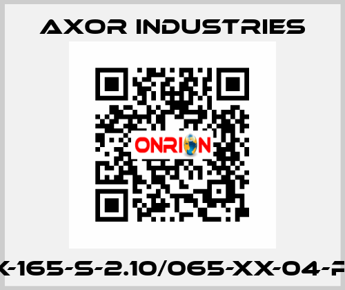 SAX-165-S-2.10/065-XX-04-P-00 Axor Industries