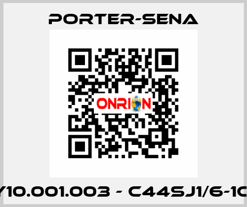 Y10.001.003 - c44sj1/6-1c  PORTER-SENA