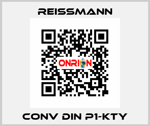 CONV DIN P1-KTY Reissmann