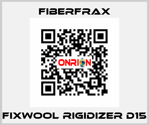 Fixwool rigidizer D15 Fiberfrax