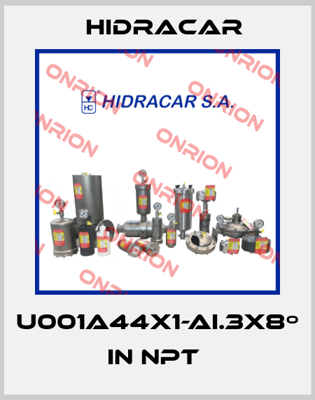 U001A44X1-AI.3x8º in NPT  Hidracar