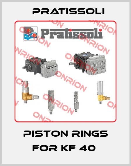 piston rings for KF 40  Pratissoli