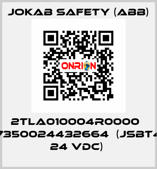 2TLA010004R0000   7350024432664  (JSBT4 24 VDC)  Jokab Safety (ABB)