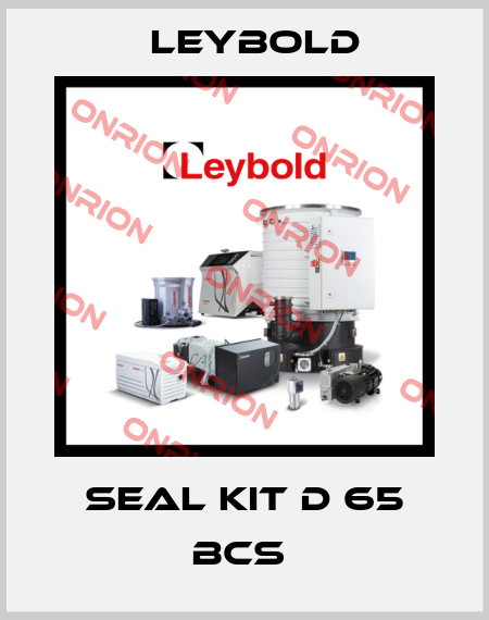 Seal Kit D 65 BCS  Leybold