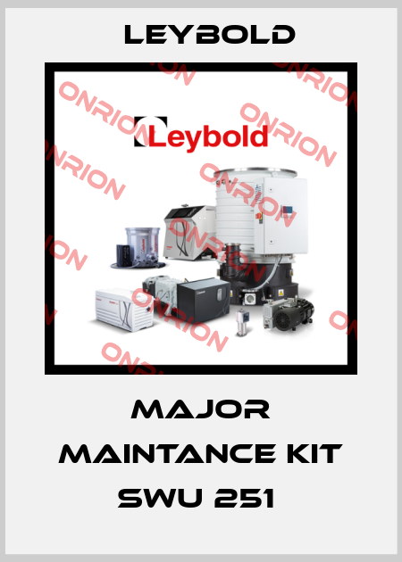Major Maintance Kit SWU 251  Leybold