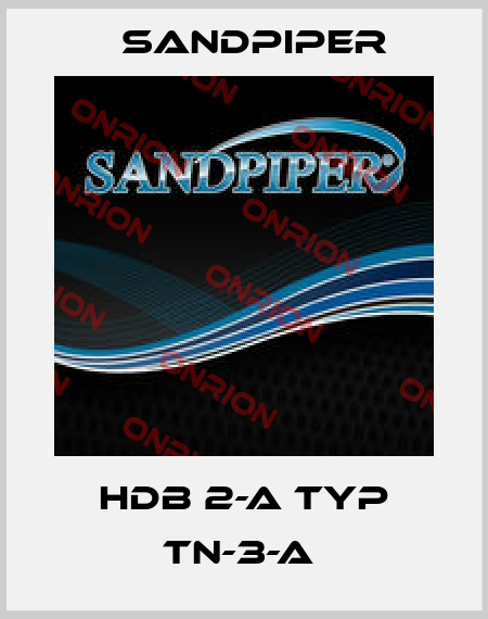 HDB 2-A Typ TN-3-A  Sandpiper