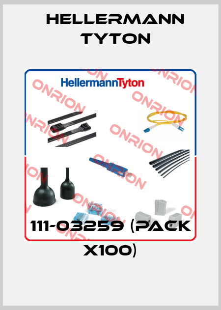 111-03259 (pack x100) Hellermann Tyton