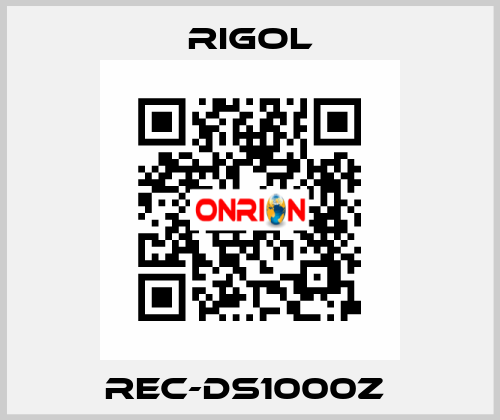 REC-DS1000Z  Rigol