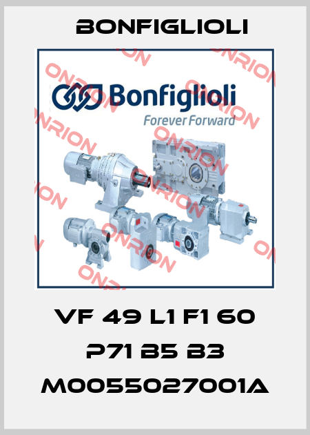 VF 49 L1 F1 60 P71 B5 B3 M0055027001A Bonfiglioli