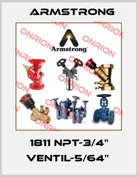 1811 NPT-3/4" VENTIL-5/64"  Armstrong